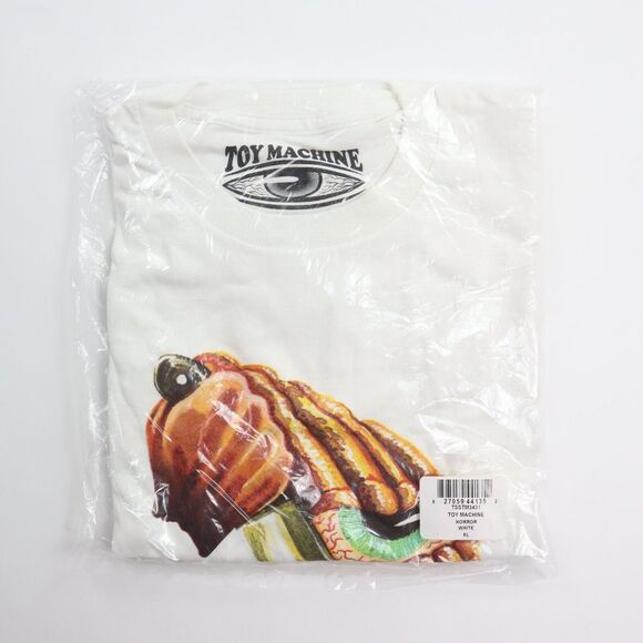 Toy Machine Skateboards Horror T-Shirt Follows You Home Halloween Slasher XL NEW - Picture 3 of 3